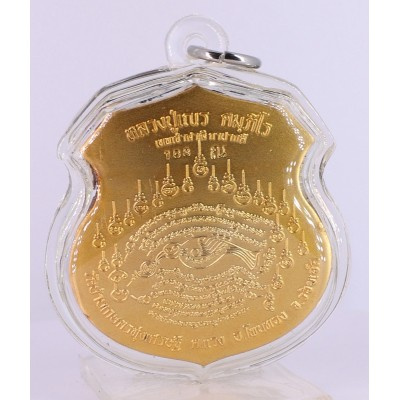 Made 227 LP Nen Locket with Talisman 2553 Wat Ban Kases Toong Setti