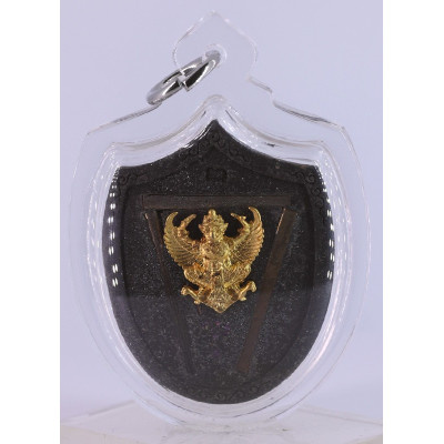 Made 999 LP Nien 2555 Phra Rahu & Garuda, Krut, Silver Takruts