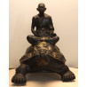 LP Liew 2556 Wealthy Tortoise 7 Inches Base Statue 28cm Wat RaiTangThong