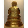 Gold Pasted Phra SangKaChai 9 Inches Lap Statue Wat Bang Phli Yai Nai 2550 Height 39cm