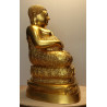 Gold Pasted Phra SangKaChai 9 Inches Lap Statue Wat Bang Phli Yai Nai 2550 Height 39cm