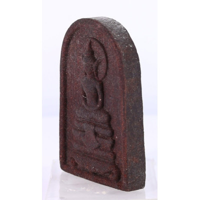 18 Famous Monks Chanted, 2559 Ajahn KlangSeng Phra Somdej, Herbs 4.5cm, 3 Takrut