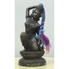 LP Chom 2551 MaeTorRaNee Statue 24.5cm Wat PaBanDonDu S/n:801