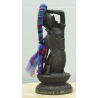 LP Chom 2551 MaeTorRaNee Statue 24.5cm Wat PaBanDonDu S/n:801