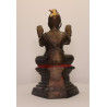 LP Yam 2536 KuManThong Statue Wat SamNgam, Bones, Handwritten Talisman