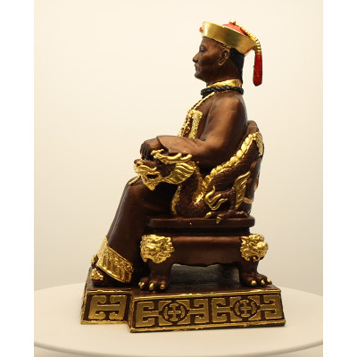 Made 399 S/n:18 Ajahn Subin ErGerFong Statue 2nd Batch 2560 Gold Pasted