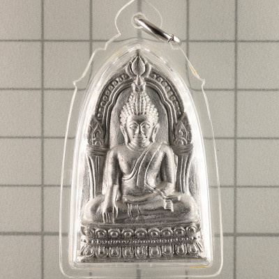 金納叻佛祖，佛历2547，银合金 4.3cm Wat Yai