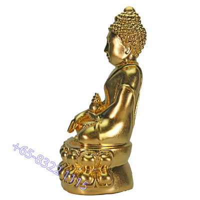 Made 268 Gold Pasted Phra Kring Statue 2567 Wat SuThat Somdej Pae 168pi