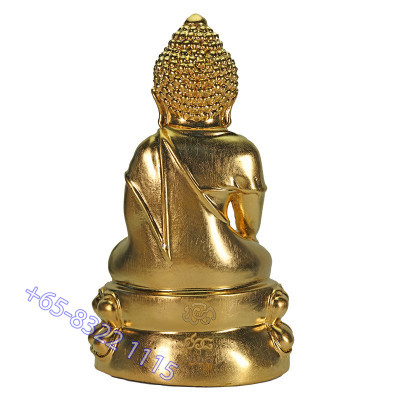 Made 268 Gold Pasted Phra Kring Statue 2567 Wat SuThat Somdej Pae 168pi