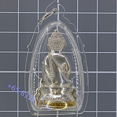 银，真金底座 理﻿事版 最后一批药师佛，僧王100岁周年大法会僧王寺佛历2556