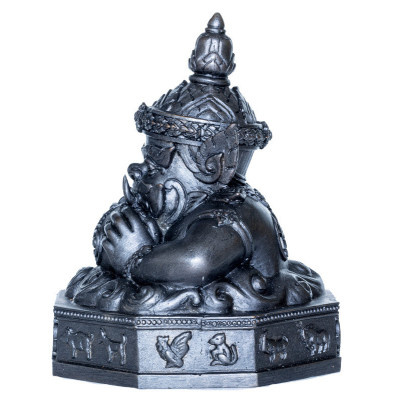 S/n:975 Phra Rahu Statue LP Eaum 2559 SamaNak Sorng TaLingChan