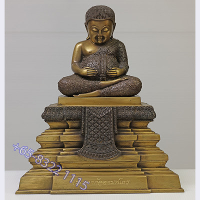 Phra SangKaChai Statue Height 28cm Wat Boromwong 2565