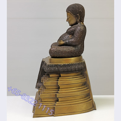 Phra SangKaChai Statue Height 28cm Wat Boromwong 2565