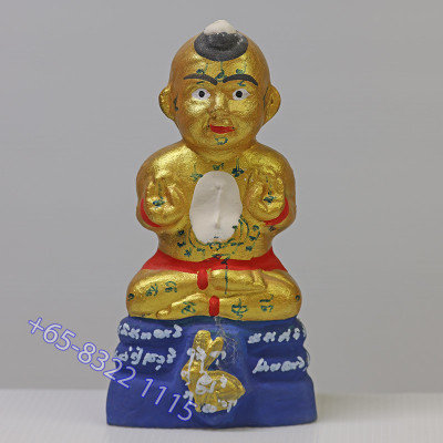 LP Yam 2557 KuManThong 6 Inches Statue Wat Sam Ngam,...