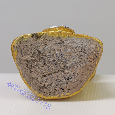 古曼童金身龙莆炎加持,佛历2557,高6英寸手写护身符,Wat SamNgam