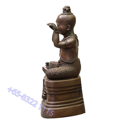 S/n:352 Made 399, LP Thai 2560 KuManThong Statue 27cm