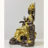 Gold Pasted Jatukam Statue 37cm 2550 Wat Pho Kaew Prasit