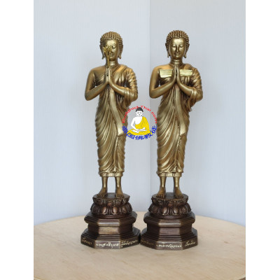Phra Sariputra and Phra Mogalla Bucha LP Wichit 2566 Wat Ban Nam Mut