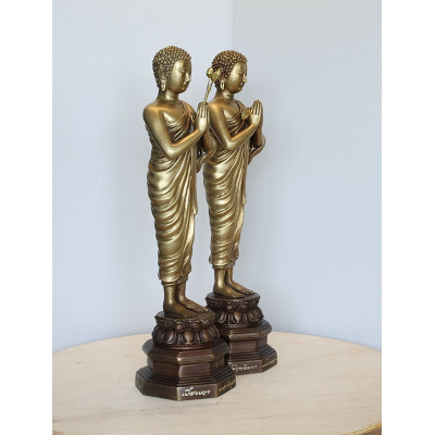 Phra Sariputra and Phra Mogalla Bucha LP Wichit 2566 Wat Ban Nam Mut