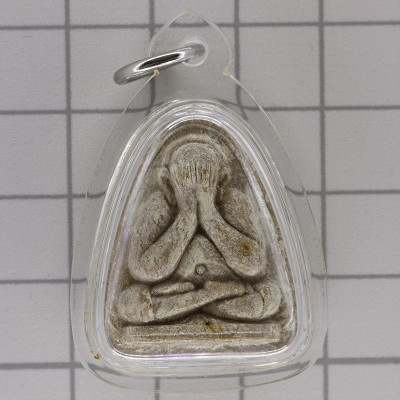 掩面佛 ( 必達 ) 第二批，龙婆培加持佛历2514 Wat PiKulThong 花粉3cm