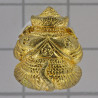 LP Hong 2553 Phra PiKaNet Pidta Gold Plated 2cm Wat SuSanThungMon