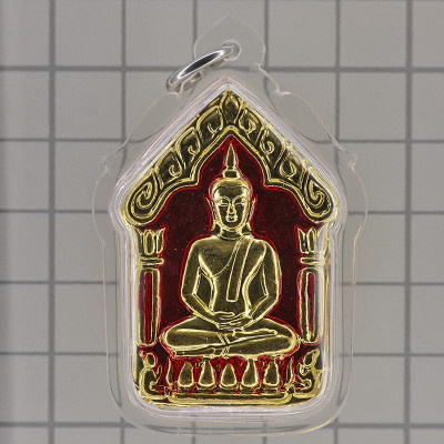 3K 坤平，富裕蝴蝶牌，古巴杰仕纳加持佛历2558 Wat Pa Mahawan