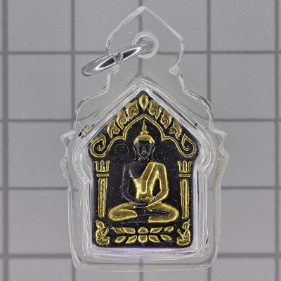 1st Batch KB Na 97 Years Old 2559 Phra KhunPaen Small Mold Black & Gold