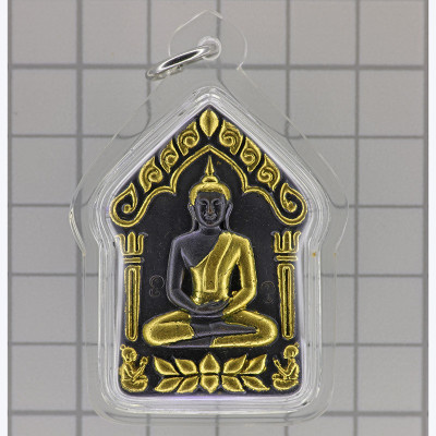 1st Batch KB Na 97 Years Old 2559 Phra KhunPaen Big Mold Black & Gold