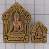 Phra KhunPaen PaKhanYa 2558, 12 Famous Monks Chanted, Brown S/n Coded