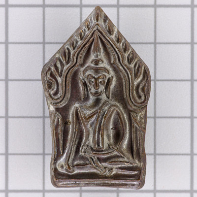 Made 200 S/n:182 Wat Pa Lelai 2558 Phra KhunPaen 4.8cm