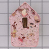 S/n:111 Phra Khun Paen, PraiKhanYa 2558 Wat Kae, Pink Powder, Thai Currency Note