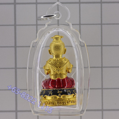 镀金古曼童小金身，阿赞苏滨加持（佛历2562）