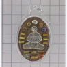 9 Gold Takruts Made 99pcs 3 days Mass Chanting S/n:32 Locket LP Hong 2553