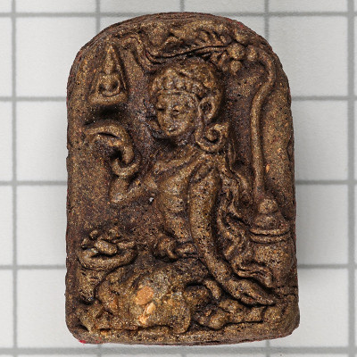 Ajahn Klang Saeng & 18 Monks Chanted 2559 Phra Nang Kwak, Silver Takrut