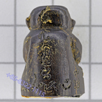 S/n:17 LP Hong 2556 Phra Pidta 100yrs Old Wood Made 50pcs