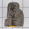 S/n:17 LP Hong 2556 Phra Pidta 100yrs Old Wood Made 50pcs