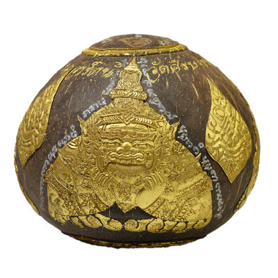Wat Srisathong 2551 One Eye Coconut Phra Rahu 13cm