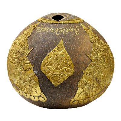 Wat Srisathong 2551 One Eye Coconut Phra Rahu 13cm