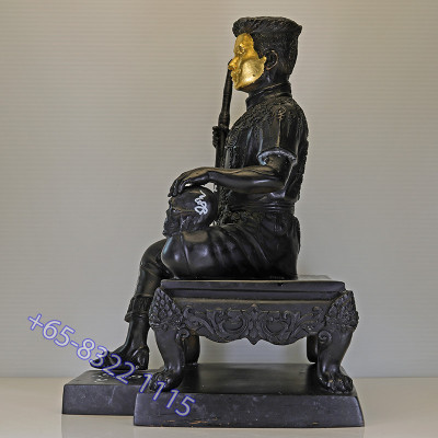 S/n:68 Extra Hand Written Talisman by Ajahn SuBin 2554 Phra KhunPean 5 Inches Lap Statue Height 25cm