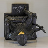 S/n:68 Extra Hand Written Talisman by Ajahn SuBin 2554 Phra KhunPean 5 Inches Lap Statue Height 25cm