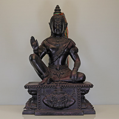 1st Batch Ajahn Prasoot Jatukam RaMaThap Statue 5 Inches Lap Statue 25cm Wat NaiTao 2549
