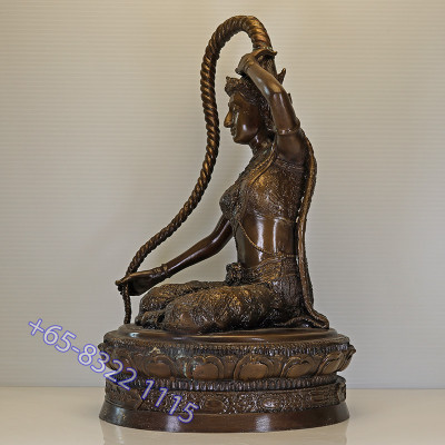 LP Hong 2555 MaeTorRaNee Statue Height 28cm, Wat Su San Tung Mon