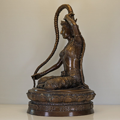 LP Hong 2555 MaeTorRaNee Statue Height 28cm, Wat Su San Tung Mon