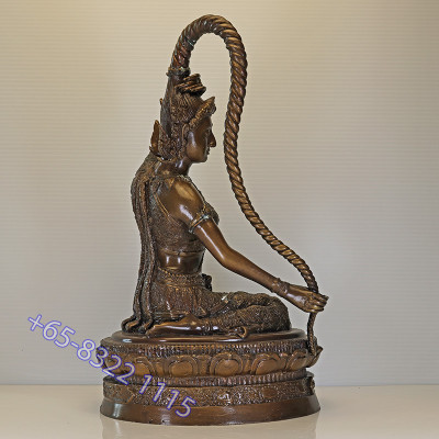 龙婆宏加持,佛历2555,MaeTorRaNee金身高28cm,Wat Su San Tung Mon