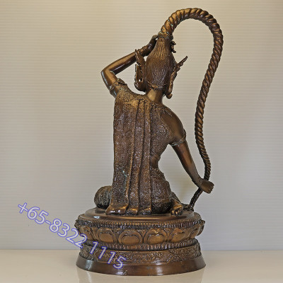 龙婆宏加持,佛历2555,MaeTorRaNee金身高28cm,Wat Su San Tung Mon