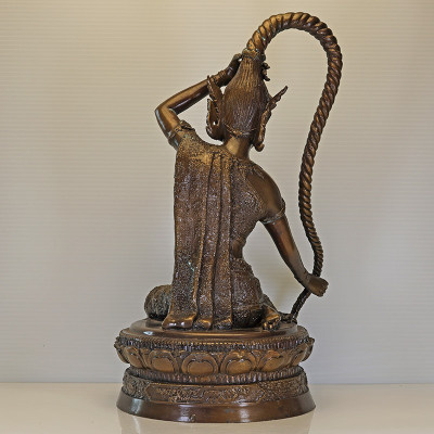 龙婆宏加持,佛历2555,MaeTorRaNee金身高28cm,Wat Su San Tung Mon