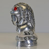 KruBa Or S/n:136 Rich Frog Statue 10.5cm 2557 Wat PhraThat Doi JomWet