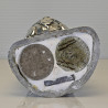 编号：136 KruBa Or 富有青蛙金身10.5cm，佛历2557 Wat PhraThat Doi JomWet