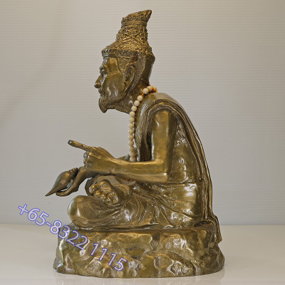 S/n:31 LP Hong Last Batch Phra Lersi 2557 Statue Height 27cm
