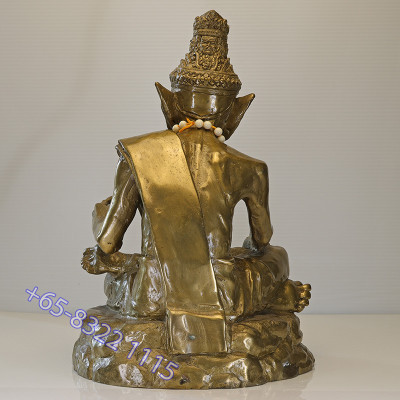 S/n:31 LP Hong Last Batch Phra Lersi 2557 Statue Height 27cm